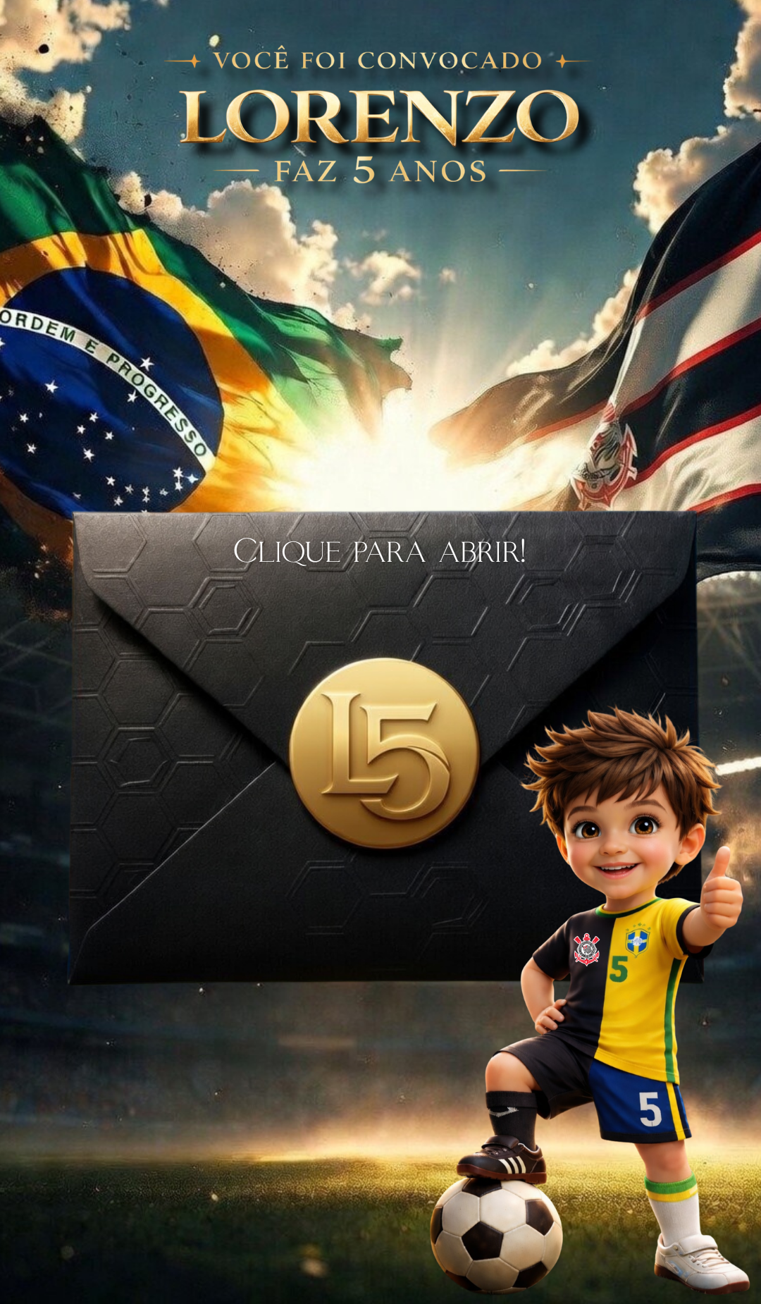 Capa do convite